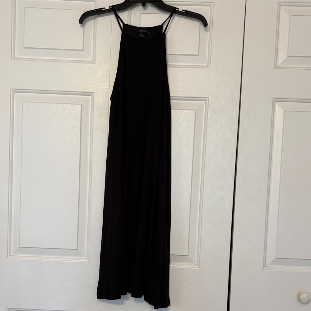 Apt. 9 Black Halter-Style Maxi Dress